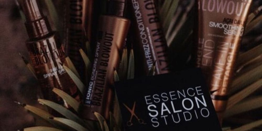 Essence Salon Studio hair products.